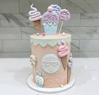 Theme Cake (Buttercream & Fondant)