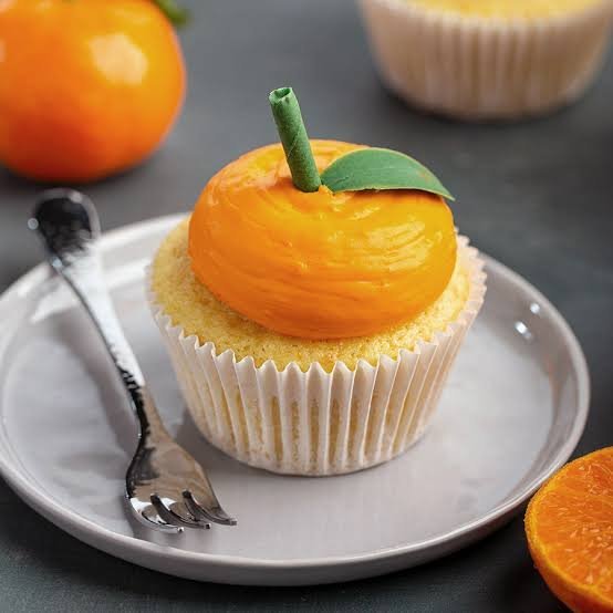 Orange Cupcake